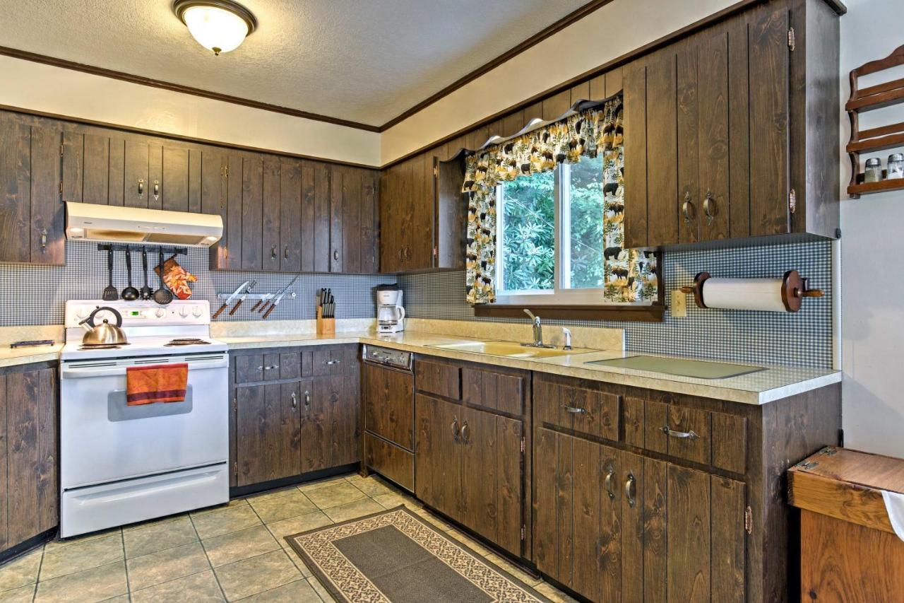 ברייסון סיטי Secluded Mountain Home With Stunning Views And Deck! מראה חיצוני תמונה