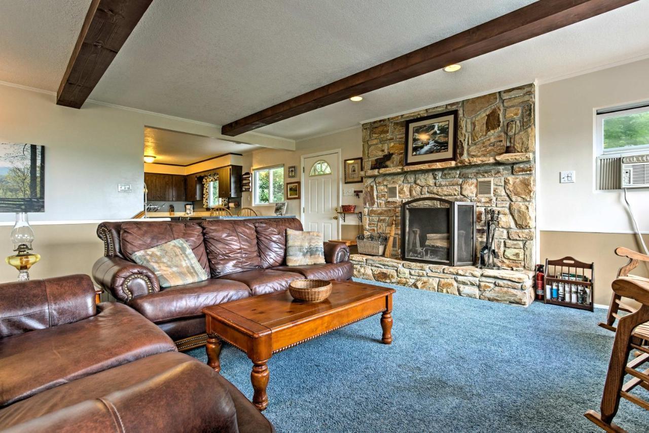 ברייסון סיטי Secluded Mountain Home With Stunning Views And Deck! מראה חיצוני תמונה